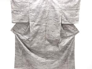 城風景模様織り出し西陣お召着物